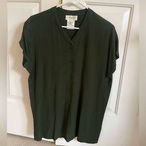 Jones New York Short Sleeve Blouse